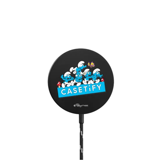 The Smurfs Logo Blend Magnetic Wireless Charger | Image 1