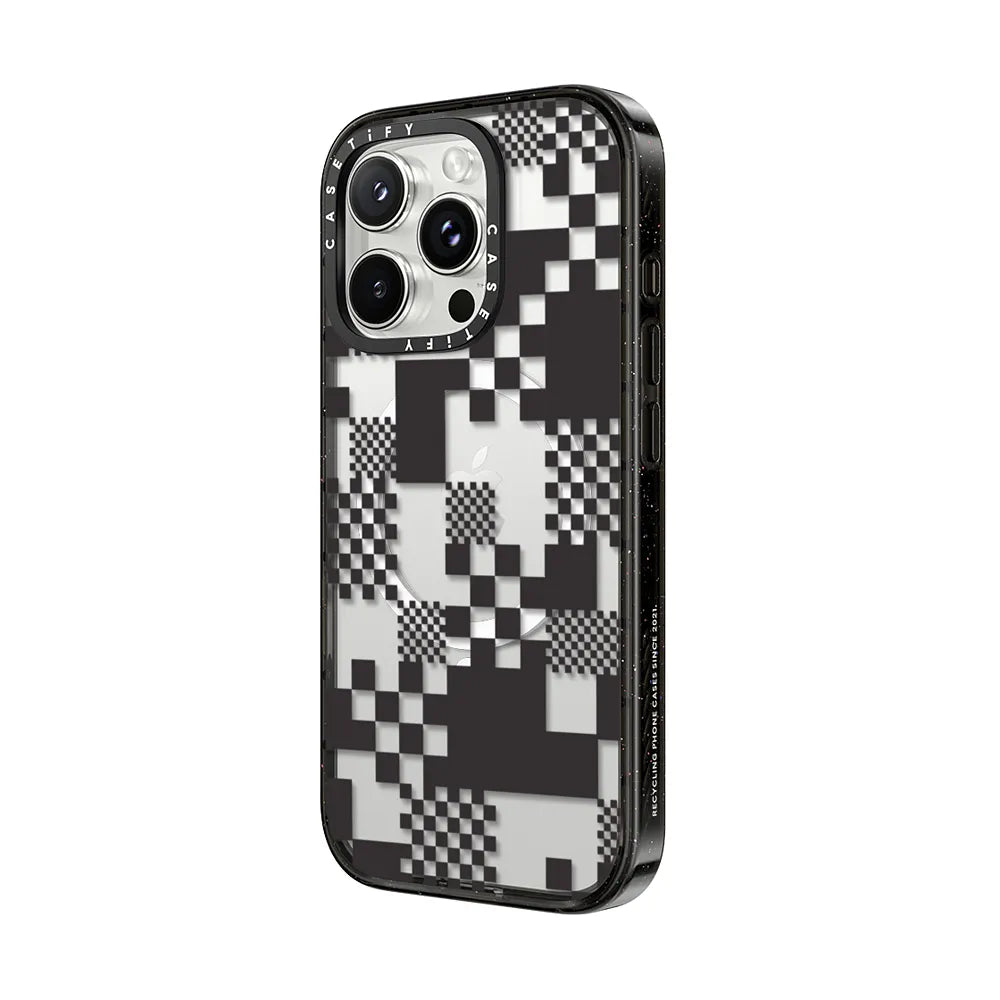 Patchwork Tweed - Black