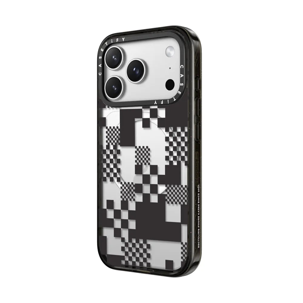 Patchwork Tweed - Black