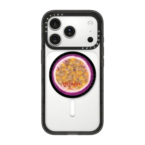 Bretman's Souvenir Shoppe Passionfruit Snappy Grip Stand | Snappy Grip Stand / Snappy Grip Stand MagSafe Compatible / Black | Image 1