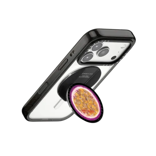 Bretman's Souvenir Shoppe Passionfruit Snappy Grip Stand | Snappy Grip Stand / Snappy Grip Stand MagSafe Compatible / Black | Image 3