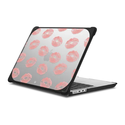 Ami's Kiss | MacBook Pro 14-inch (M1 - M5) / MacBook Bounce Case / Black | Image 1