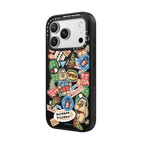 Ohdou Sticker Case | iPhone 17 Pro Max / Impact Case MagSafe Compatible / Matte Black | Image 2