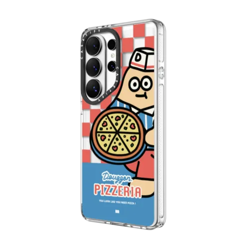 You Look Like You Need Pizza Case | Galaxy S26 Ultra / Impact Clear Magnetic Case / Clear | Image 2