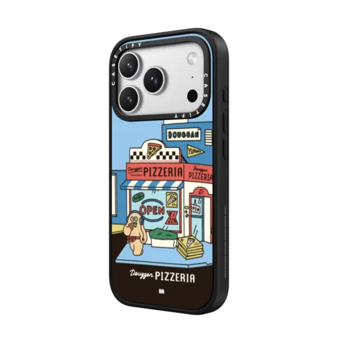 Douggan Pizzeria Case | iPhone 17 Pro Max / Impact Case MagSafe Compatible / Matte Black | Image 2