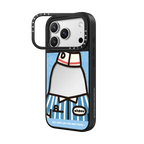 Ohdou To Be Case | iPhone 17 Pro Max / Mirror Ring Stand Case MagSafe Compatible / Silver on Black | Image 2