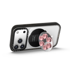 Snappy Snap & Stick Mirror Grip Stand Magsafe Compatible - Primerose Pink