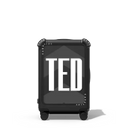 Custom Suitcase | 21" Carry-On Suitcase / Bounce Suitcase / Matte Black | Image 1