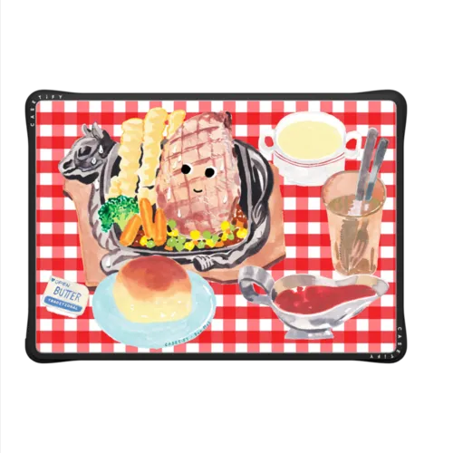 Sizzling Steak Set | MacBook Pro 14-inch (M1 - M5) / MacBook Impact Case / Black | Image 2