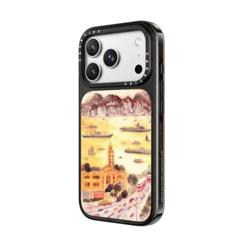 Golden Hour in Old TST | iPhone 18 Pro Max / Impact Case MagSafe Compatible - Glossy / Glossy Black | Image 2