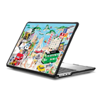 Around the World | MacBook Pro 14-inch (M1 - M5) / MacBook Impact Case / Black | Image 1