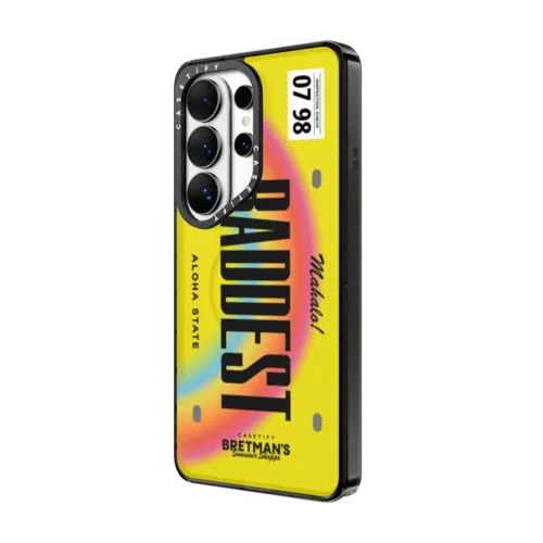 Baddest License Phone Case | Galaxy S26 Ultra / Impact Magnetic Case / Black | Image 2