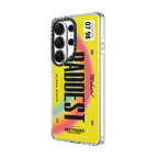 Baddest License Phone Case | Galaxy S26 Ultra / Impact Clear Magnetic Case / Clear | Image 2