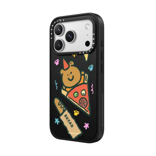 TUNEE Pizza | iPhone 17 Pro Max / Impact Case MagSafe Compatible / Matte Black | Image 2