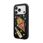 TUNEE Pizza | iPhone 17 Pro Max / Impact Case MagSafe Compatible / Matte Black | Image 2