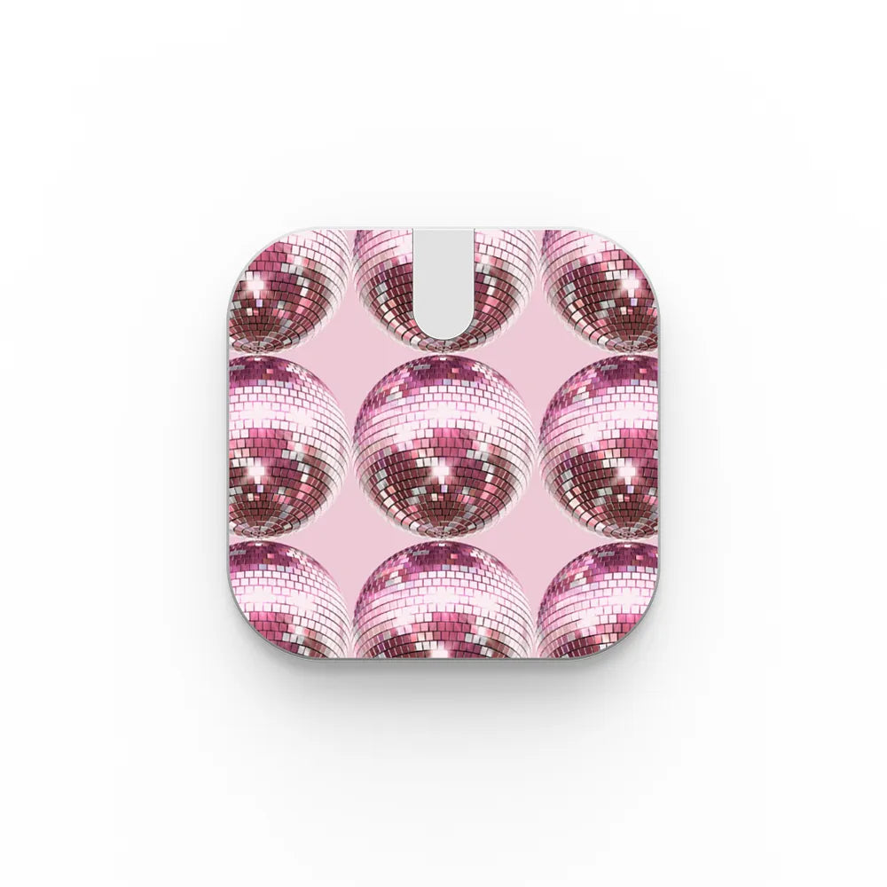 Pink Disco Grid