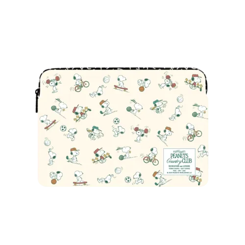 Snoopy Sports Laptop Sleeve | Large (16") / Impact Laptop Sleeve / Multicolor | Image 1
