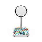 The Smurfs Sticker Pattern 2-in-1 Charging Stand | Image 1