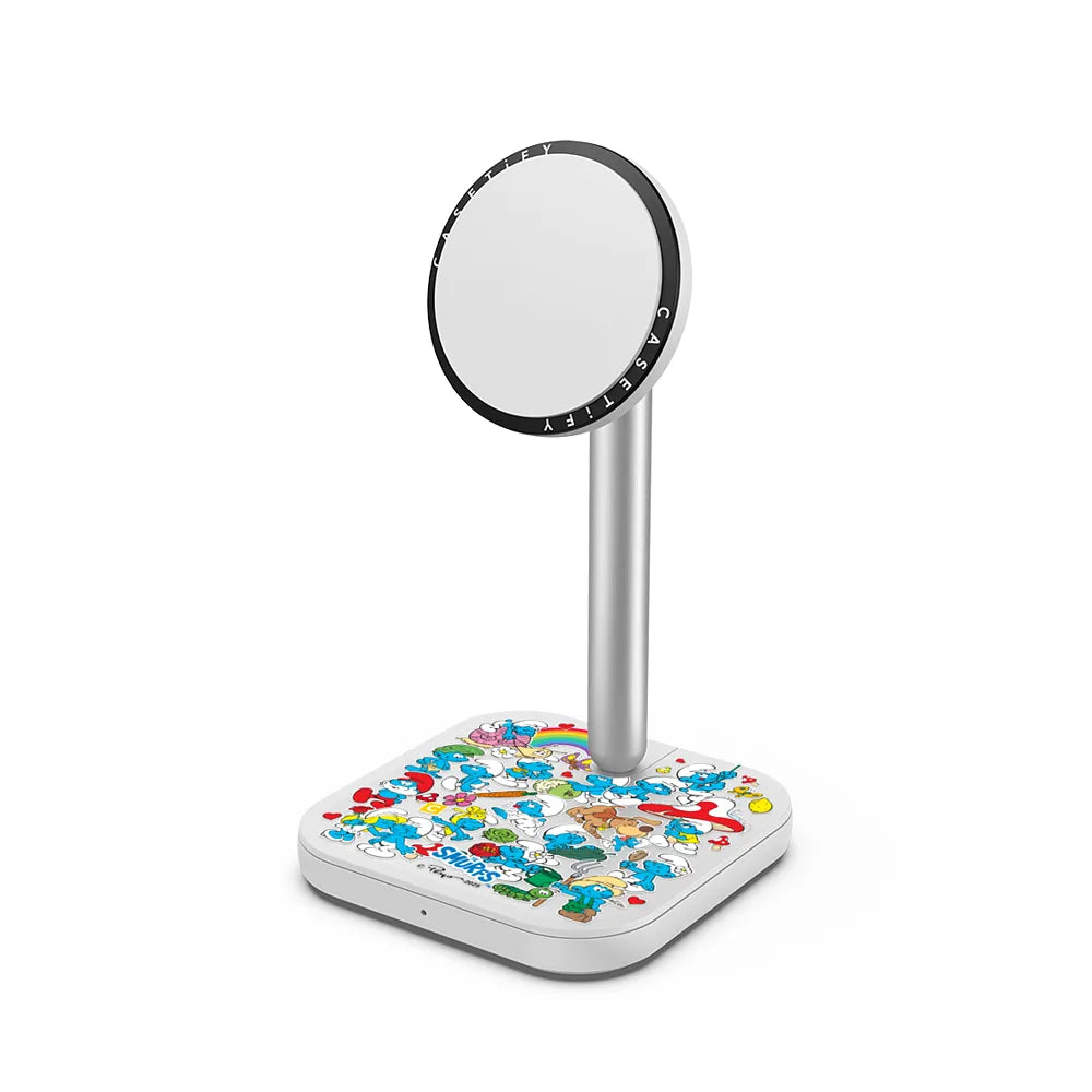 The Smurfs Sticker Pattern 2-in-1 Charging Stand
