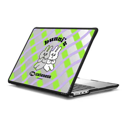 24H CUTENESS | MacBook Pro 14-inch (M1 - M5) / MacBook Impact Case / Black | Image 1