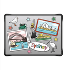 Sydney Stickers | MacBook Pro 14-inch (M1 - M5) / MacBook Impact Case / Black | Image 2
