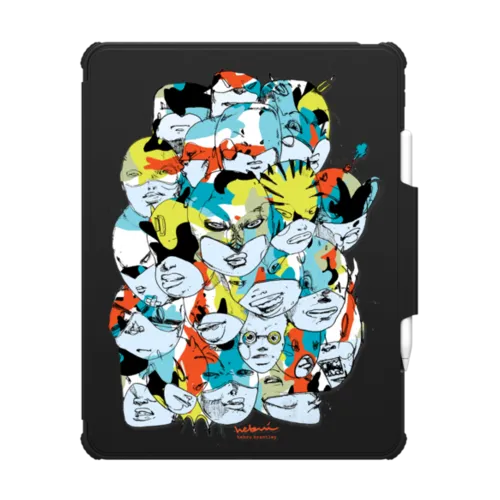 Masks | iPad Pro 13-inch (M4/M5) / iPad Impact Folio Case / Black | Image 1