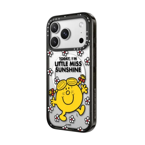 Little Miss Sunshine Case | iPhone 17 Pro Max / Impact Case MagSafe Compatible / Black | Image 2