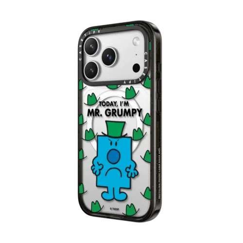 Mr. Grumpy Case | iPhone 17 Pro Max / Impact Case MagSafe Compatible / Black | Image 2