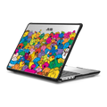 Mr. Men Little Miss Family Laptop Case | MacBook Pro 14-inch (M1 - M5) / MacBook Impact Case / Black | Image 1