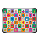 Mr. Men Little Miss Puzzle Laptop Case | MacBook Air 13-inch (M1 / Intel) / MacBook Impact Case / Black | Image 2