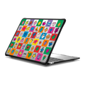 Mr. Men Little Miss Puzzle Laptop Case | MacBook Air 13-inch (M1 / Intel) / MacBook Impact Case / Black | Image 1