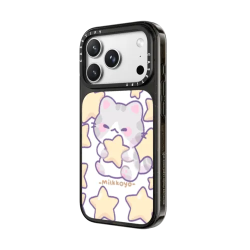 Stars Phone Case | iPhone 18 Pro Max / Impact Case MagSafe Compatible - Glossy / Glossy Black | Image 2