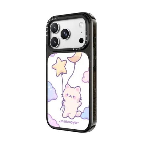 Sky Float Phone Case | iPhone 18 Pro / Impact Case MagSafe Compatible - Glossy / Glossy Black | Image 2