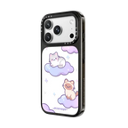 Cloud Kitties Phone Case | iPhone 18 Pro Max / Impact Case MagSafe Compatible - Glossy / Glossy Black | Image 2