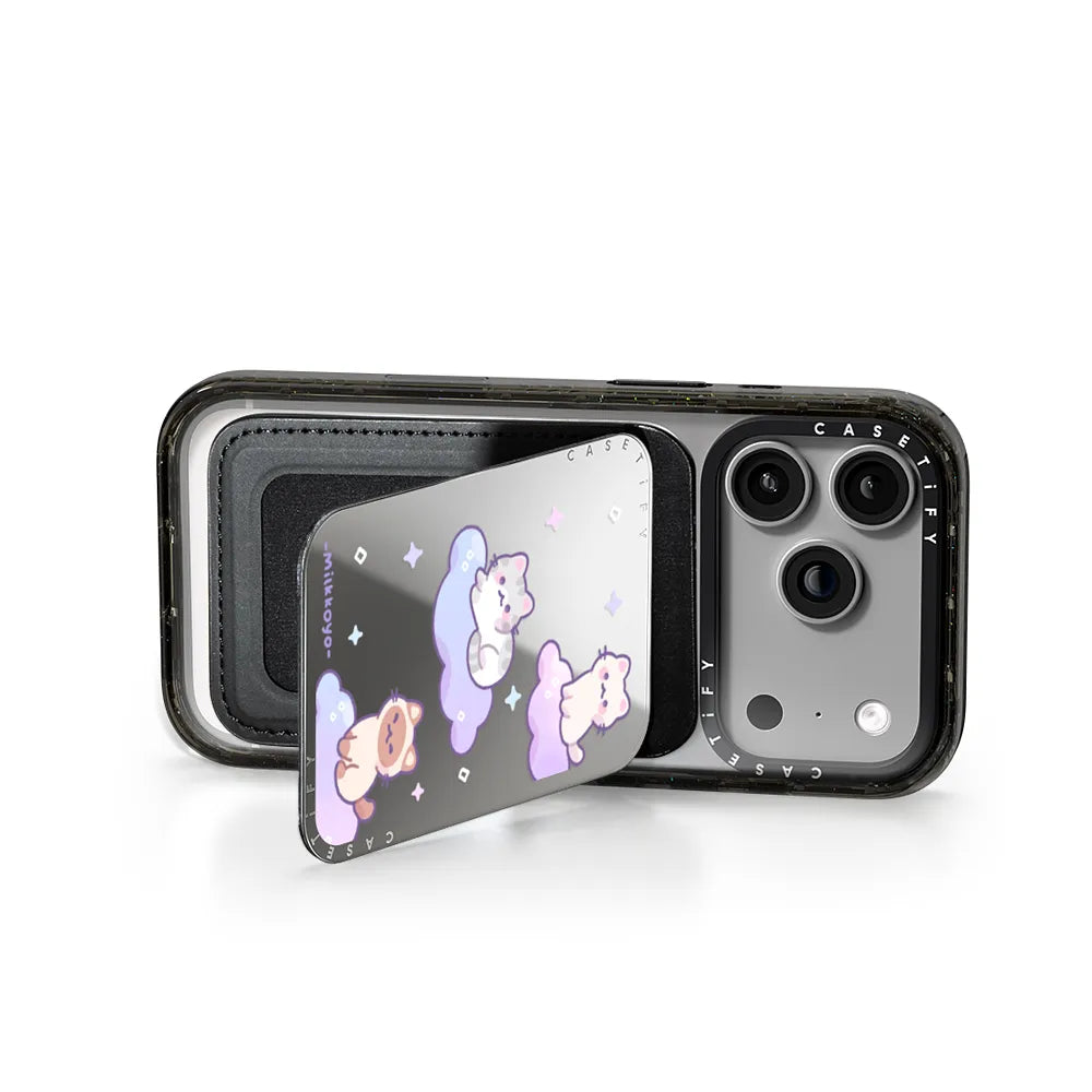 Cloud Kitties Snappy Cardholder Stand