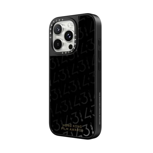Hong Kong Film Awards | iPhone 16 Pro Max / Mirror Case MagSafe Compatible / Black on Black | Image 2
