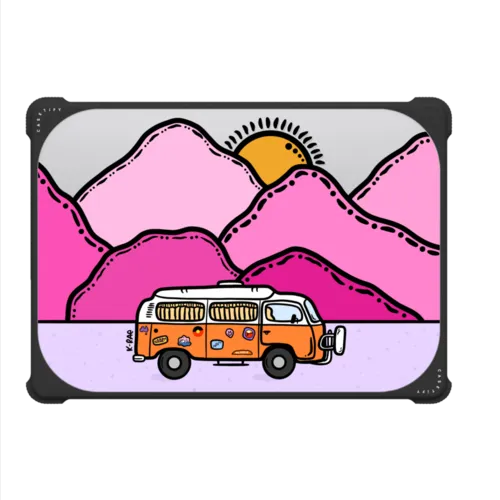 Happy Camper | MacBook Pro 14-inch (M1 - M5) / MacBook Bounce Case / Black | Image 2