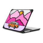 Happy Camper | MacBook Pro 14-inch (M1 - M5) / MacBook Bounce Case / Black | Image 1
