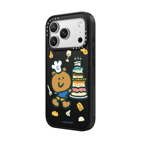 Patissiere Bear | iPhone 17 Pro Max / Impact Case MagSafe Compatible / Matte Black | Image 2