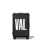 Custom Suitcase | 21" Carry-On Suitcase / Bounce Suitcase / Matte Black | Image 1