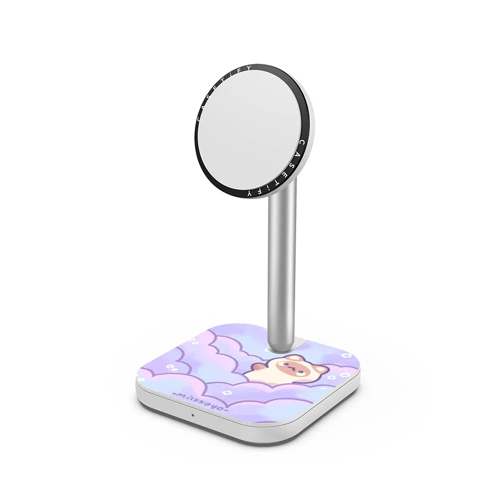 Fluffy Clouds 2-in-1 Charging Stand