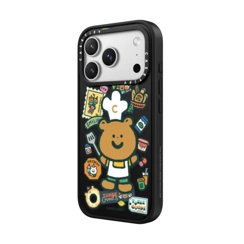 Chef Bear | iPhone 17 Pro Max / Impact Case MagSafe Compatible / Matte Black | Image 2