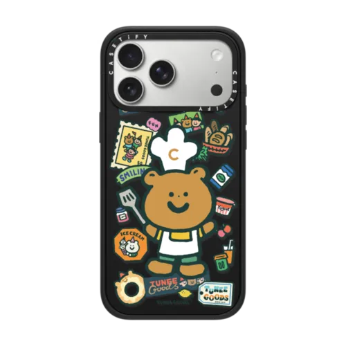 Chef Bear | iPhone 17 Pro Max / Impact Case MagSafe Compatible / Matte Black | Image 1