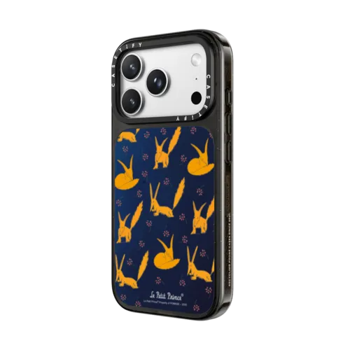 Le Petit Prince Fox Case | iPhone 18 Pro Max / Impact Case MagSafe Compatible - Glossy / Glossy Black | Image 2