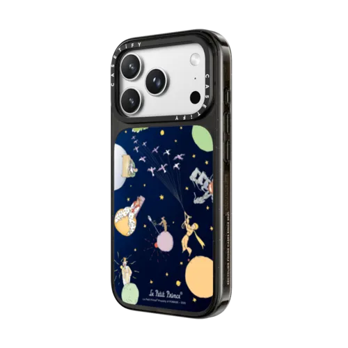 Le Petit Prince Journey Case | iPhone 18 Pro Max / Impact Case MagSafe Compatible - Glossy / Glossy Black | Image 2