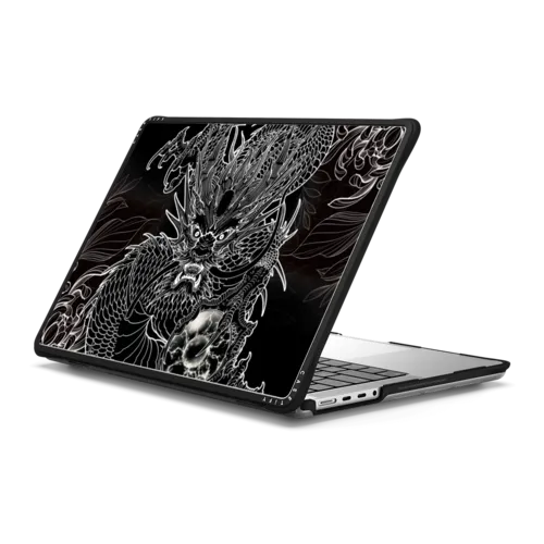 King of the Dragons | MacBook Pro 14-inch (M1 - M5) / MacBook Impact Case / Black | Image 1