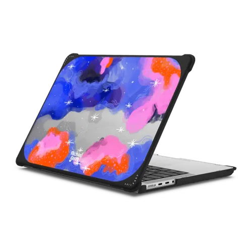 Head in the Clouds | MacBook Pro 14-inch (M1 - M5) / MacBook Bounce Case / Black | Image 1