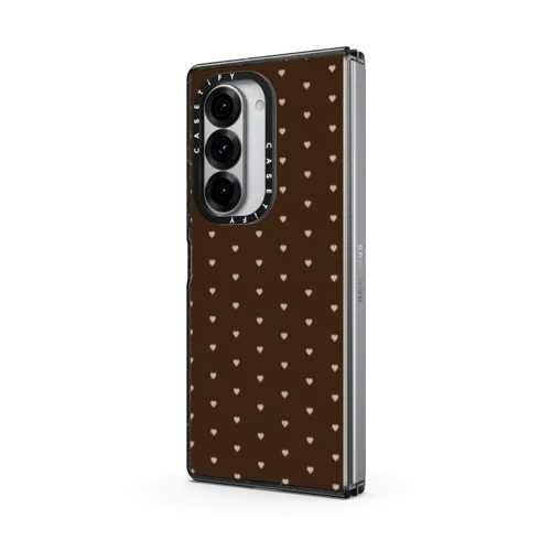 Choco Dots | Galaxy Z Fold6 / Impact Case / Black | Image 2