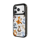 Maison Kitsune Fox Medley Case | iPhone 18 Pro Max / Impact Case MagSafe Compatible - Glossy / Glossy Black | Image 2
