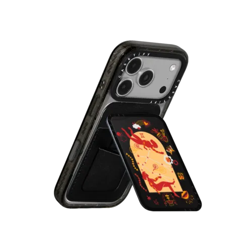 Gemini | Snappy Cardholder Stand / Snappy Cardholder Stand MagSafe Compatible / Black | Image 3